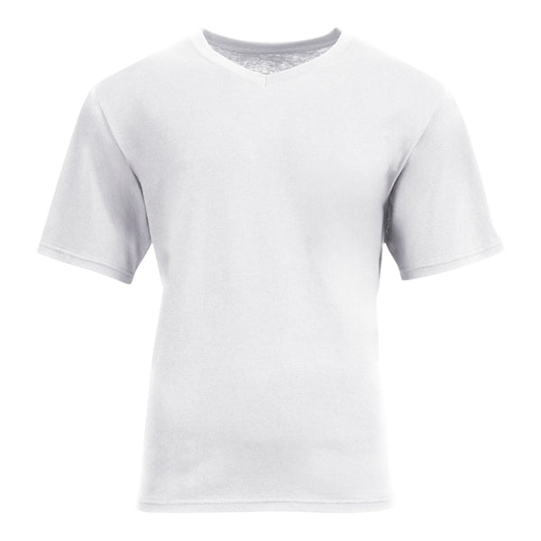A4 N3512 Softek Short Sleeve V-Neck