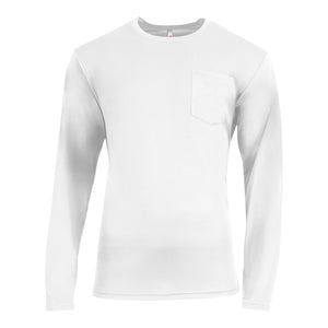 A4 N3521 Sprint Long Sleeve Pocket Tee - 
