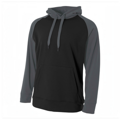A4 N4234 Color Block Tech Fleece Hoodie - 