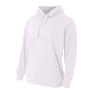 A4 N4237 Solid Tech Fleece Hoodie - 
