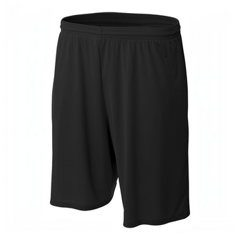 A4 N5338 9" Moisture Management Short with Side Pockets