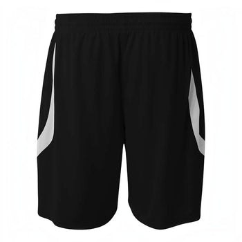 A4 NB5389 6" Youth Double Double Reversible Short