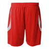 A4 NB5389 6" Youth Double Double Reversible Short
