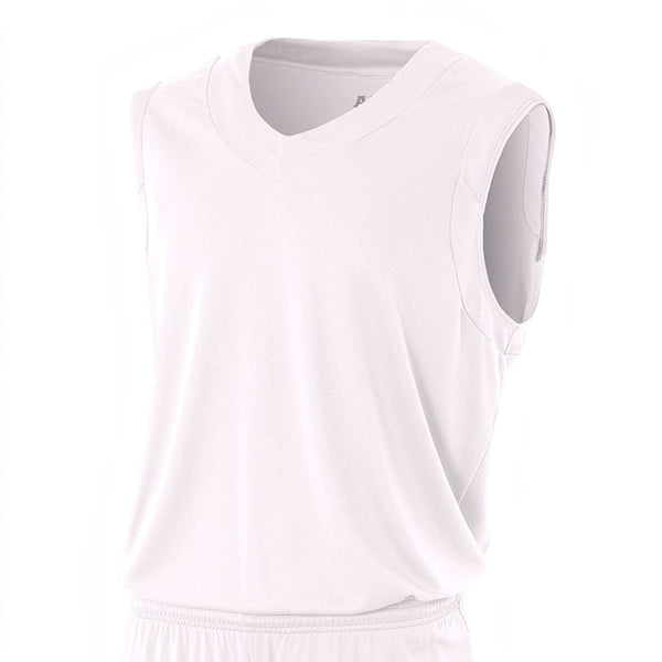 A4 NB2340 Youth Moisture Management V-Neck Muscle