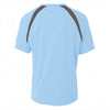 A4 NB3001 Youth Spartan Short Sleeve Color Block Crew