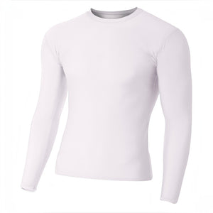 A4 NB3133 Youth Long Sleeve Compression Crew - 