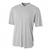 A4 NB3143 Youth Tek 2-Button Henley