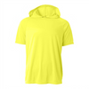 A4 NB3408 Youth Cooling Performance Short Sleeve Hooded Tee