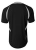 A4 NB4229 Youth 2-Button Color Block Henley