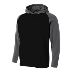A4 NB4234 Youth Color Block Tech Fleece Hoodie - 