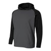A4 NB4234 Youth Color Block Tech Fleece Hoodie