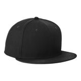 New Era NE4020 Standard Fit Flat Bill Snapback Cap