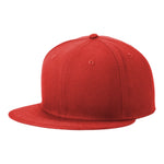 New Era NE4020 Standard Fit Flat Bill Snapback Cap