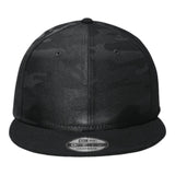 New Era NE407 Camo Flat Bill Snapback Cap