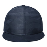 New Era NE407 Camo Flat Bill Snapback Cap