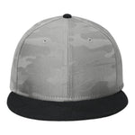 New Era NE407 Camo Flat Bill Snapback Cap