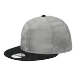 New Era NE407 Camo Flat Bill Snapback Cap