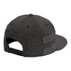 New Era NE408 Shadow Heather Striped Flat Bill Snapback Cap