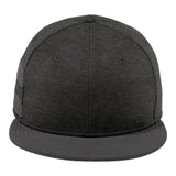 New Era NE408 Shadow Heather Striped Flat Bill Snapback Cap