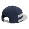 New Era NE408 Shadow Heather Striped Flat Bill Snapback Cap