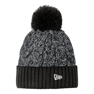 New Era NE910 Marled Knit Pom Beanie - 