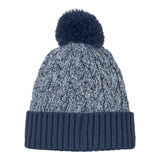 New Era NE910 Marled Knit Pom Beanie