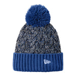 New Era NE910 Marled Knit Pom Beanie