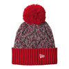 New Era NE910 Marled Knit Pom Beanie