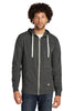 New Era NEA122 Sueded Cotton Blend Full-Zip Hoodie