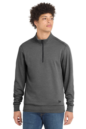 New Era NEA512 Tri-Blend Fleece 1/4-Zip Pullover - 