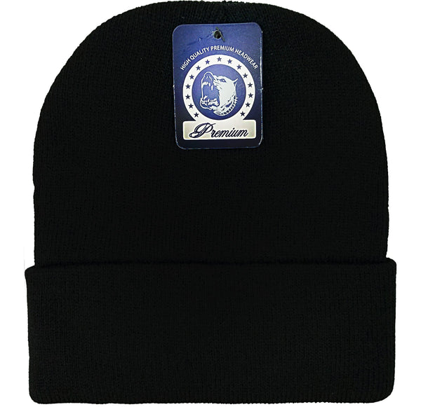 Pitbull Cambridge PB179 Cuffed Knit Beanie - 12 Pack
