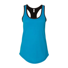 Next Level 1534 Women’s Ideal Colorblocked Racerback Tank - 
