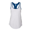 Next Level 1534 Women’s Ideal Colorblocked Racerback Tank