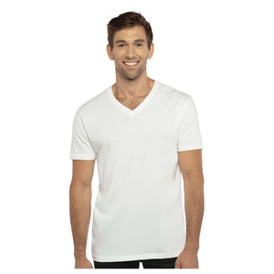 Next Level 3200 Unisex Cotton V-Neck T-Shirt - 