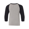 Next Level 3352 Youth CVC Three-Quarter Sleeve Raglan T-Shirt