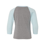 Next Level 3352 Youth CVC Three-Quarter Sleeve Raglan T-Shirt