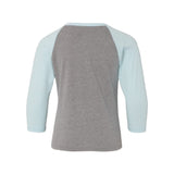 Next Level 3352 Youth CVC Three-Quarter Sleeve Raglan T-Shirt