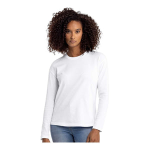 Next Level 3911 Women's Cotton Relaxed Long Sleeve T-Shirt - 