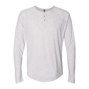 Next Level 6072 Men's Triblend Henley T-Shirt - 