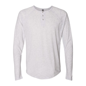Next Level 6072 Men's Triblend Henley T-Shirt
