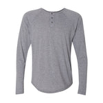 Next Level 6072 Men's Triblend Henley T-Shirt