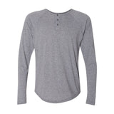 Next Level 6072 Men's Triblend Henley T-Shirt
