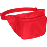 Nissun Nylon 3-Pocket Fanny Pack NFNP