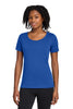 Nike NKBQ5234 Women's Dri-FIT Cotton/Poly Scoop Neck Tee