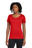 Nike NKBQ5234 Women's Dri-FIT Cotton/Poly Scoop Neck Tee
