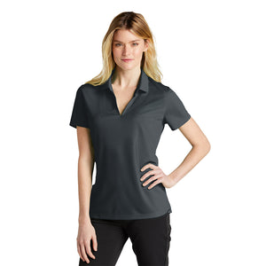 Nike NKDC1991 Ladies Dri-FIT Micro Pique 2.0 Polo - Anthracite - 
