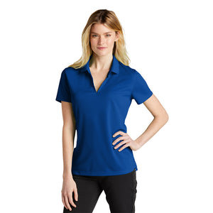 Nike NKDC1991 Ladies Dri-FIT Micro Pique 2.0 Polo - Gym Blue - 