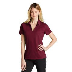 Nike NKDC1991 Ladies Dri-FIT Micro Pique 2.0 Polo - Team Red - 