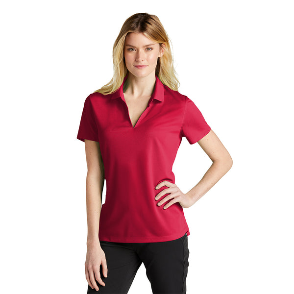 Nike NKDC1991 Ladies Dri-FIT Micro Pique 2.0 Polo - University Red