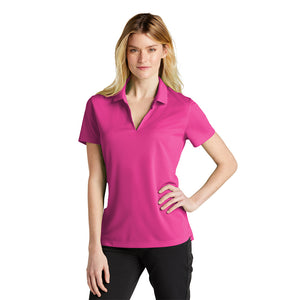 Nike NKDC1991 Ladies Dri-FIT Micro Pique 2.0 Polo - Vivid Pink - 